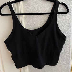 lululemon Black Align Tank sz 12